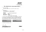 Preview for 177 page of Acer ES 5 Series User Manual