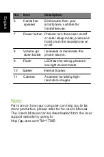 Preview for 3 page of Acer Liquid Z630S Quick Manual