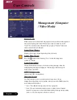 Preview for 26 page of Acer PD-115 User Manual