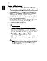 Preview for 20 page of Acer S5301WM Series User Manual