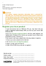 Preview for 2 page of Acer SF514-55T Manual