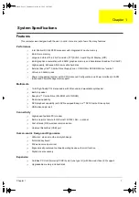 Preview for 7 page of Acer TravelMate 340 Service Manual