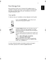 Preview for 3 page of Acer TravelMate 540 Series User Manual