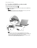 Preview for 2 page of Acer TravelMate 6000 Connection Manual