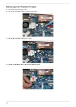 Preview for 41 page of Acer TravelMate 6493 Series Disassembly Instruction