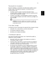 Preview for 41 page of Acer TravelMate 660 series (Portuguese) Manual Do Utilizador