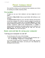 Preview for 6 page of Acer TravelMate B 1 User Manual