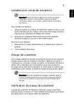 Preview for 77 page of Acer TravelMate C210 Series (French) Manuel D'Utilisation