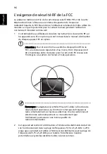 Preview for 116 page of Acer TravelMate C210 Series (French) Manuel D'Utilisation