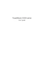 Preview for 1 page of Acer TravelMate C300 Series User Manual