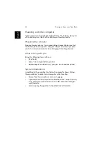 Preview for 42 page of Acer TravelMate C300 Series User Manual