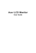 Acer XV280K User Manual preview