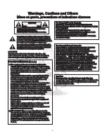 Preview for 2 page of Acesonic UHF-1208X User Manual