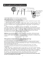 Preview for 6 page of Acesonic UHF-1208X User Manual