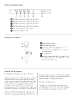 Preview for 3 page of Acesonic UHF-4000R HF-4000R User Manual