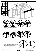 Preview for 32 page of ACF Greenhouses GROW MORE GM13D Assembly Instructions Manual