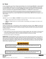 Preview for 42 page of ACI Hoist & Crane WR Operation Manual