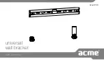 Preview for 1 page of ACME MT109S Installation Manual