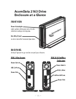 Preview for 11 page of Acomdata Enclosure User Manual