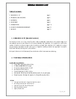 Preview for 3 page of Acoustic Preference GRACIOSO 1.0 ST (STANDARD) Owner'S Manual