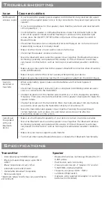 Preview for 7 page of Acoustic Research AWS5B3 User Manual