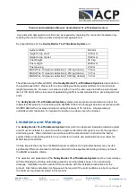 Preview for 5 page of ACP Sentry Barrier TL-4 ThrieBeam System Product And Installation Manual