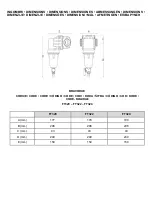 Preview for 103 page of Acqua Brevetti Bravo Installation And Operating Instructions Manual