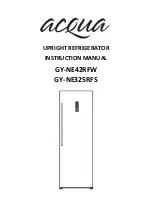 Preview for 1 page of Acqua GY-NE325RFS Instruction Manual