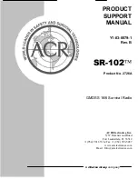 Preview for 1 page of ACR Electronics 2726A Product Support Manual