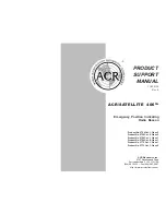 ACR Electronics SATELLITE 406 Product Support Manual preview