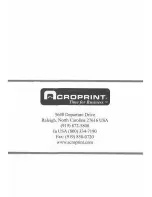 Preview for 20 page of Acroprint ATT310 User Manual