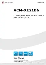 Acrosser Technology ACM-XE21B6 User Manual preview