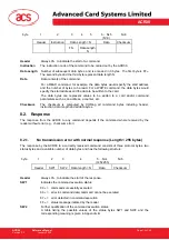 Preview for 14 page of ACS ACR30 Reference Manual