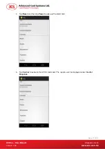 Preview for 27 page of ACS ACR3x mobile User Manual