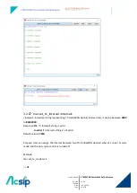 Preview for 44 page of AcSiP S76G Command Reference Manual