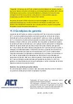 Preview for 54 page of ACT AC2300 Manual