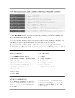 Preview for 2 page of ACT ACTpro eLock User Instruction Manual