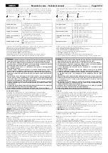 Preview for 5 page of Action Clima CBE25 Use And Installation  Manual