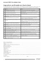 Preview for 16 page of actionair DWFX-3F Installation Manual