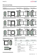 Preview for 3 page of actionair FG Series Manual