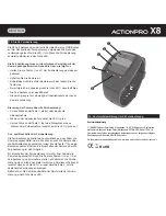 Preview for 9 page of ActionPro X8 User Manual