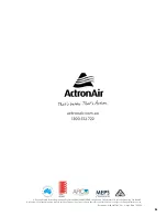 Preview for 28 page of ActronAir ADVANCE CRV13AS Troubleshooting Manual