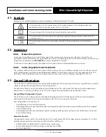 Preview for 3 page of ActronAir MRE-035CS Installation And Commissioning Manual