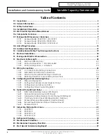 Preview for 2 page of ActronAir PKV290T-L Installation And Commissioning Manual