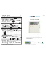 Preview for 2 page of ActronControls Leasam BM2-7D-4Z Operating Instructions