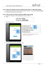 Preview for 5 page of Actxa Tempo 2 Product Service
