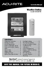 Preview for 1 page of ACU-RITE 02048HD Instruction Manual