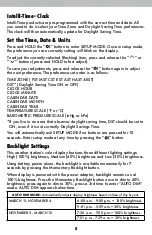 Preview for 8 page of ACU-RITE 02048HD Instruction Manual