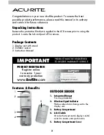 Preview for 2 page of ACU-RITE 13230 Instruction Manua