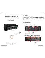 Preview for 1 page of Acura Embedded Systems PowerBrick Ultra Plus V3 Quick Manual